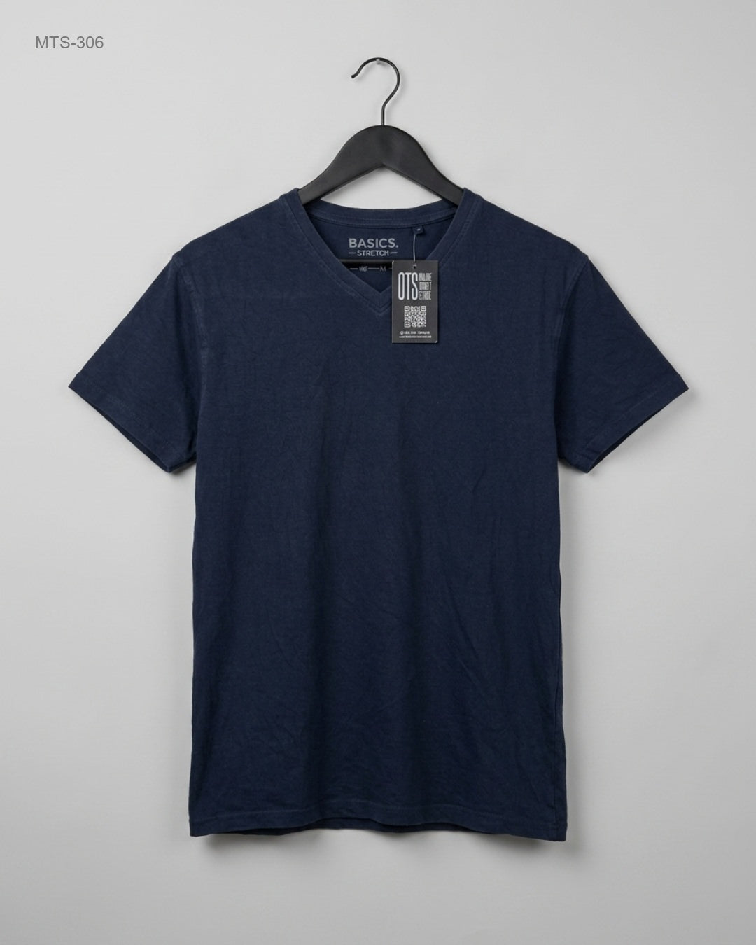 Secondhand Branded Mens Tshirts by BASICS, Blue Cotton fabric, Excellent condition, for Mens - Online Thrift Shop Lahore Pakistan