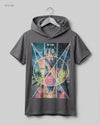 Excellent Condition Mens Tshirts | Preloved ROCKIN OUT | Gray Cotton | Thrift Shop for Mens Karachi Pakistan | OTS