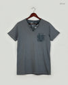Mens Tshirts | Petrol Industries | Preloved Branded | Grey Cotton | Excellent | OTS Thrift Store Lahore Pakistan