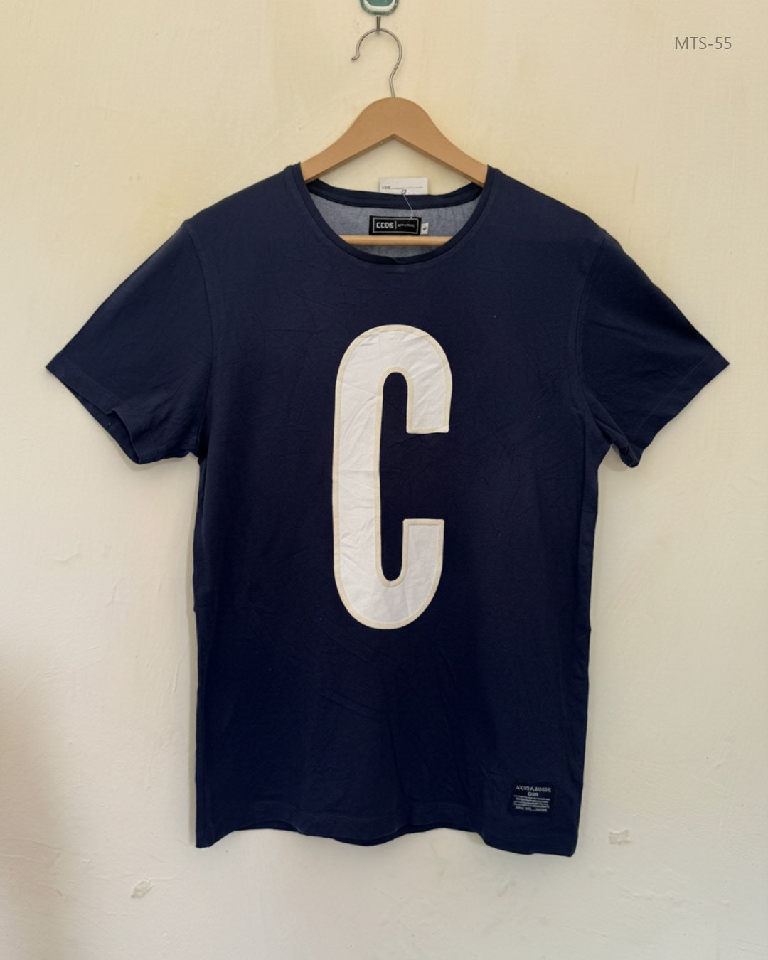 Premium Condition Mens Tshirts | Preloved JACK & JONES | Navy Blue Cotton | Thrift Shop for Men Karachi Pakistan | OTS