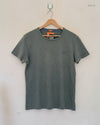Mens Tshirts | Superdry | Preloved Branded | Green Cotton | Excellent | OTS Thrift Store Karachi Pakistan