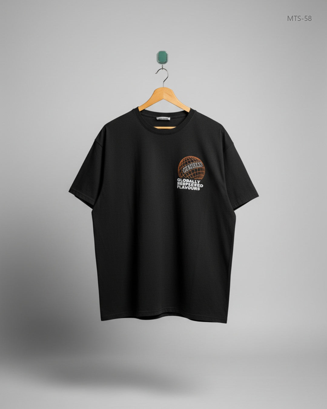 Mens Tshirts | FRUIT OF THE LOOM | Preloved Branded | Black Cotton | Premium | OTS Thrift Store Islamabad Pakistan