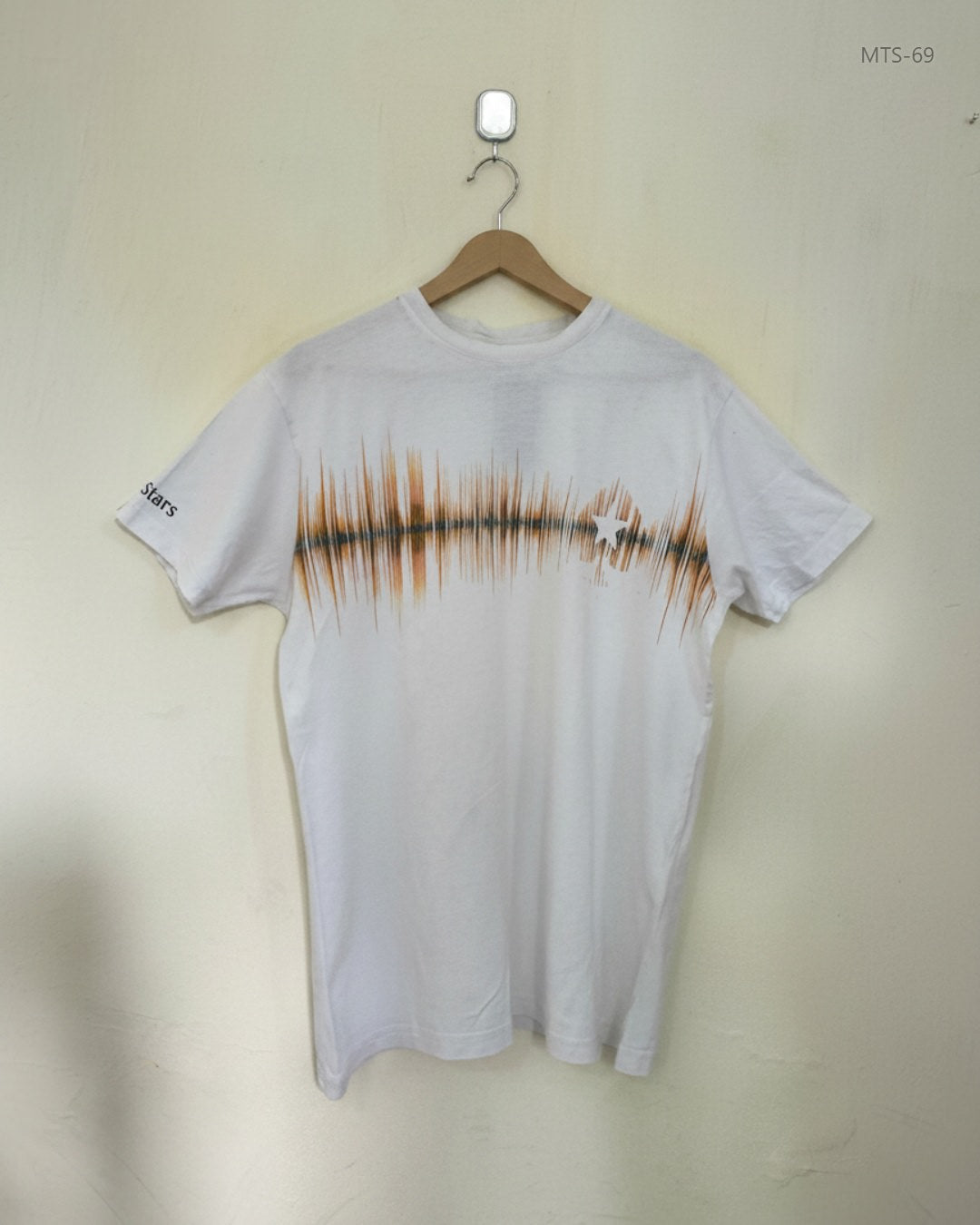 UK Imported secondhand Mens Tshirts - Poker Stars brand, White Cotton, Premium condition, for Men - Online Thrift Store Islamabad Pakistan