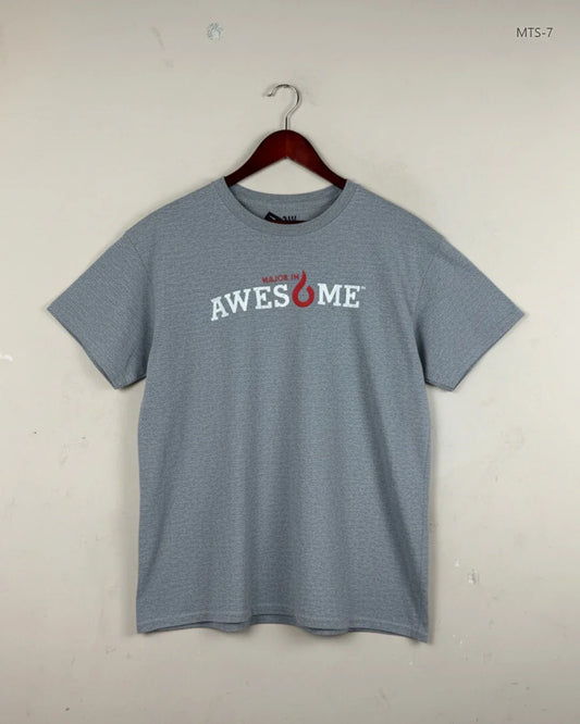 Excellent Condition Mens Tshirts | Preloved GILDAN | GRAY Cotton | Thrift Shop for Men's Islamabad Pakistan | OTS