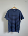Mens Tshirts | UNI QLO | Preloved Branded | Blue Cotton | Premium | OTS Thrift Store Islamabad Pakistan