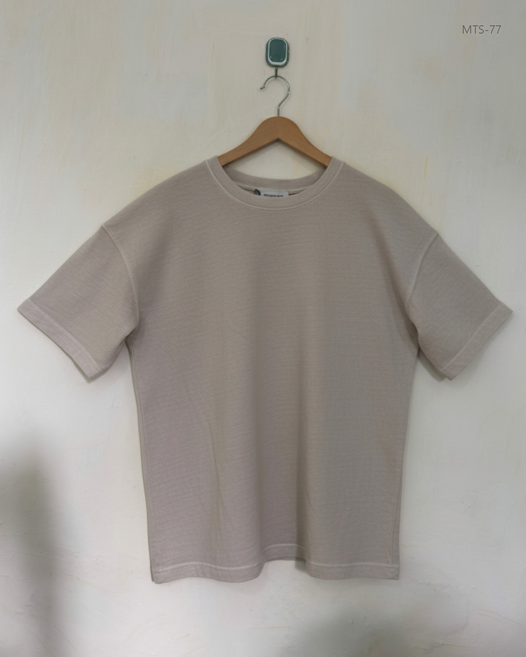 Mens Tshirts | Zara | Preloved Branded | Beige Cotton | Premium | OTS Thrift Store Peshawar Pakistan