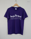 Secondhand Branded Mens Tshirts by FRUIT OF THE LOOM, Purple Cotton fabric, Premium condition, for Men - Online Thrift Shop Peshawar Pakistan