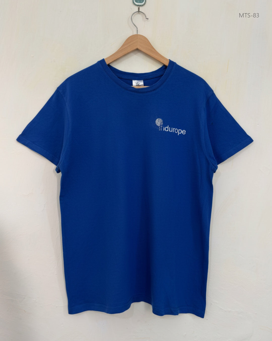 UK Imported secondhand Mens Tshirts - B&C brand, Blue Cotton, Premium condition, for Men - Online Thrift Store Islamabad Pakistan