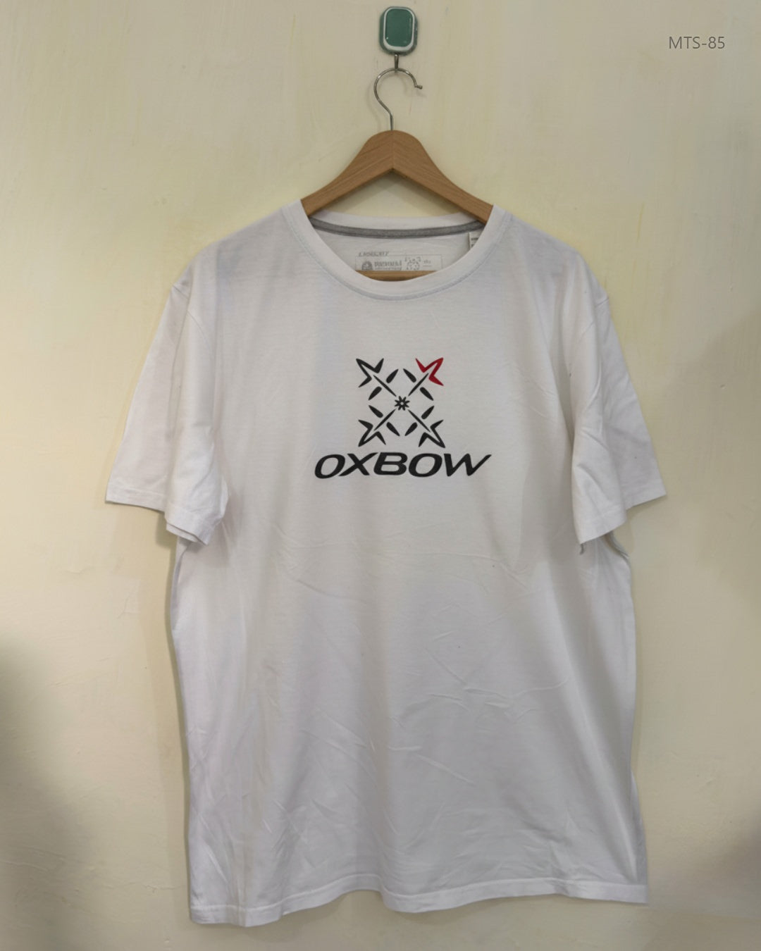 Premium Condition Mens Tshirts | Preloved OXBOW | White Cotton | Thrift Shop for Men Islamabad Pakistan | OTS