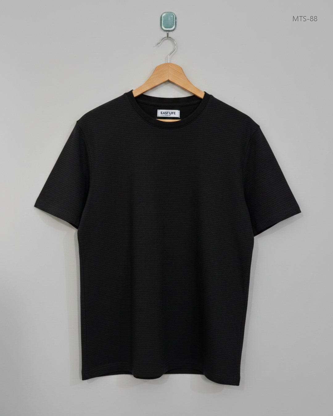 Preloved Premium Mens Tshirts by Easy, Black Cotton for Men - OTS Thrift Shop Karachi Pakistan