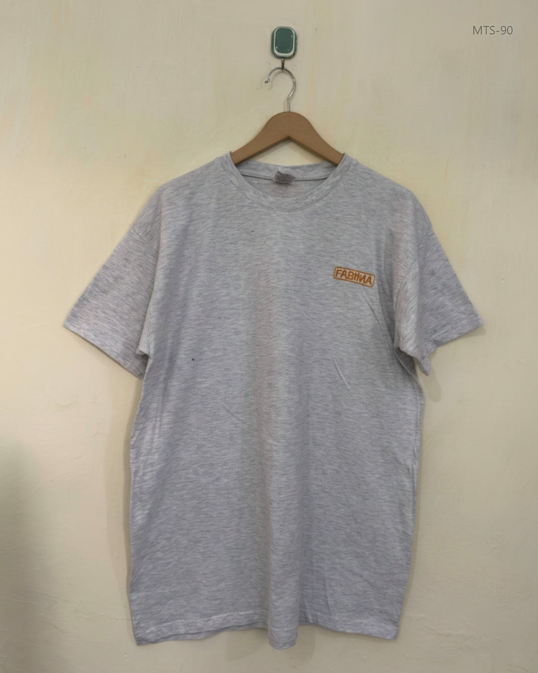 UK Imported secondhand Mens Tshirts - B&C brand, Grey Cotton, Premium condition, for Men - Online Thrift Store Islamabad Pakistan