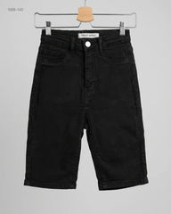 UK Imported secondhand Boys Summer Bottoms - TALLY WEIJL brand, Black Cotton, Premium condition, for Boys - Online Thrift Store Islamabad Pakistan