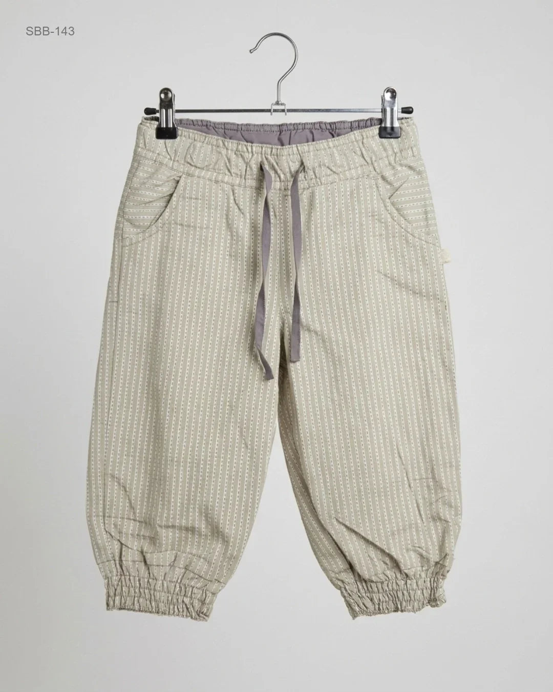 Preloved Premium Boys Summer Bottoms by PETIBOM, Beige Cotton for Boys - OTS Thrift Shop Peshawar Pakistan