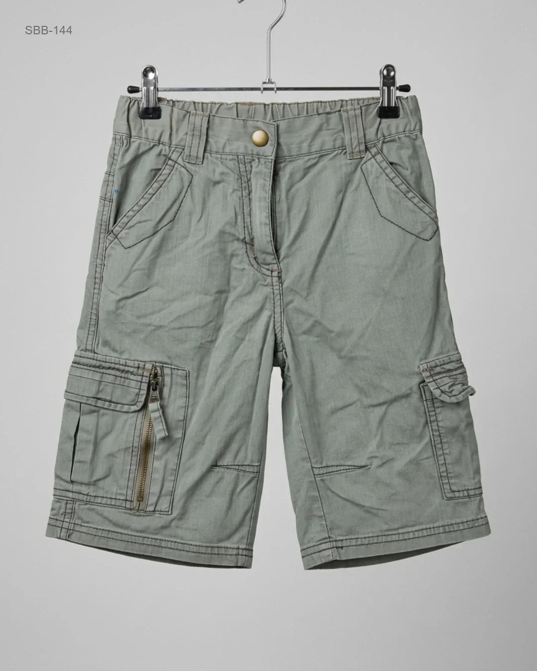 UK Imported secondhand Boys Summer Bottoms - CUT LABEL brand, Green Cotton, Excellent condition, for Boys - Online Thrift Store Islamabad Pakistan