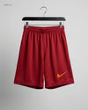 Boys Summer Bottoms | CUT LABEL | Preloved Branded | Maroon Polyester | Premium | OTS Thrift Store Karachi Pakistan