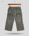UK Imported secondhand Boys Summer Bottoms - SMALL GANG brand, Green Cotton, Excellent condition, for Boys - Online Thrift Store Karachi Pakistan