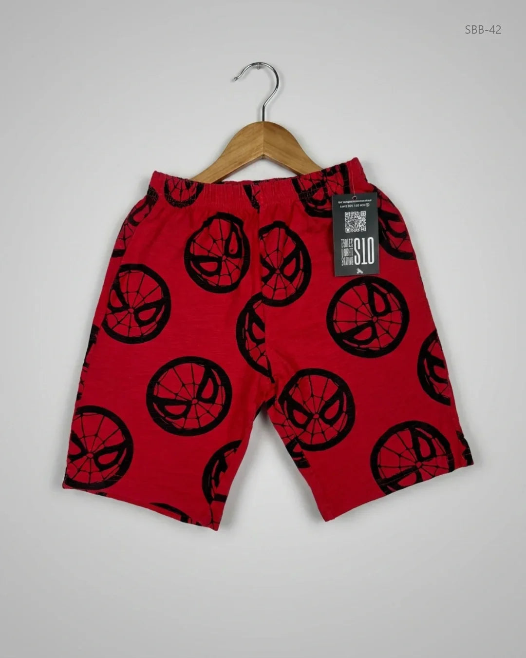 Preloved Premium Boys Summer Bottoms by Next, Red Cotton for Boys - OTS Thrift Shop Islamabad Pakistan