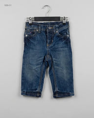 Shop Excellent Boys Summer Bottoms by Tommy Hilfiger | Preloved Branded Clothes | Blue DENIM | Boys | OTS Thrift Store Karachi Pakistan