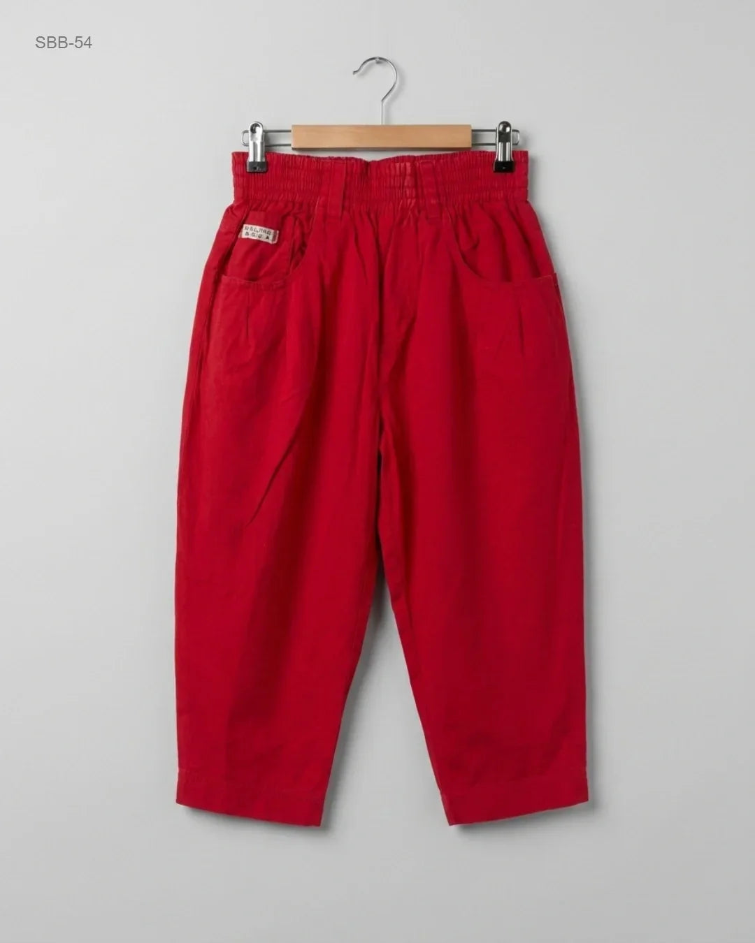 Boys Summer Bottoms | MILLE METRO | Preloved Branded | Red Cotton | Premium | OTS Thrift Store Karachi Pakistan