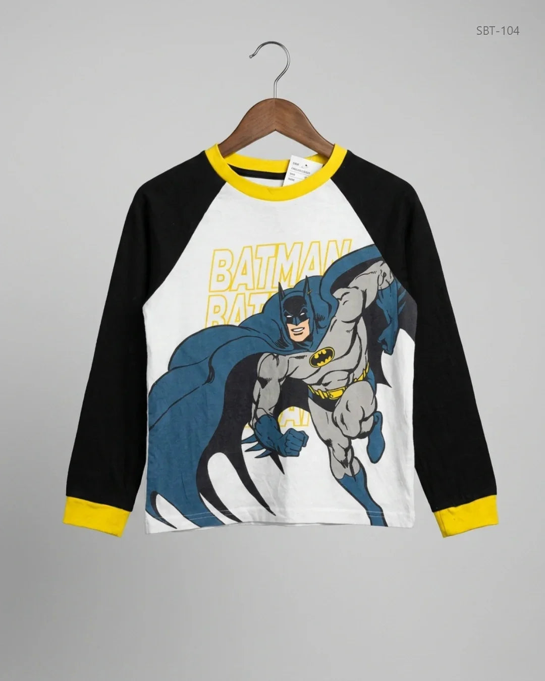 Secondhand Branded Boys Summer Tops by BATMAN, Gray Cotton fabric, Premium condition, for Boys - Online Thrift Shop Karachi Pakistan