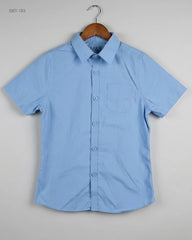 Premium Condition Boys Summer Tops | Preloved M&S | Blue Cotton | Thrift Shop for Boys Islamabad Pakistan | OTS