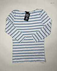 Secondhand Branded Boys Summer Tops by Marks & Spencer, White Cotton fabric, Premium condition, for Boys - Online Thrift Shop Karachi Pakistan