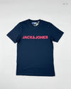 Secondhand Branded Boys Summer Tops by JACK&JONES, DarkBlue Cotton fabric, Premium condition, for Boys - Online Thrift Shop Karachi Pakistan