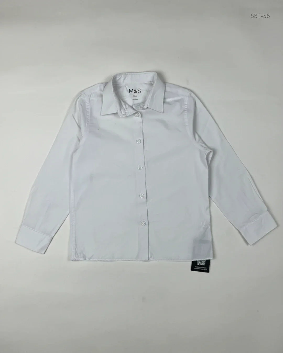Secondhand Branded Boys Summer Tops by Marks & Spencer, White Cotton fabric, Premium condition, for Boys - Online Thrift Shop Peshawar Pakistan
