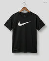 UK Imported secondhand Boys Summer Tops - NIKE brand, Black Cotton, Premium condition, for Boys - Online Thrift Store Islamabad Pakistan