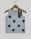 UK Imported secondhand Boys Summer Tops - H&M brand, Grey Cotton, Premium condition, for Boys - Online Thrift Store Islamabad Pakistan