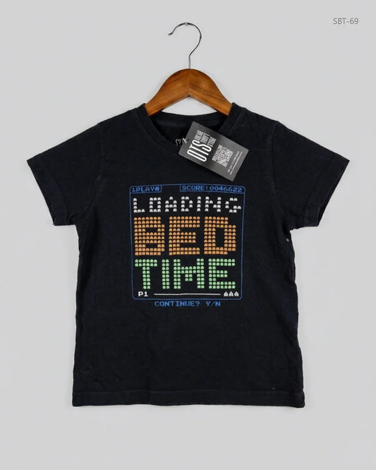 UK Imported secondhand Boys Summer Tops - Primark brand, Black Cotton, Premium condition, for Boys - Online Thrift Store Karachi Pakistan