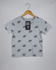 UK Imported secondhand Boys Summer Tops - HARRY POTTER brand, Gray Cotton, Premium condition, for Boys - Online Thrift Store Lahore Pakistan