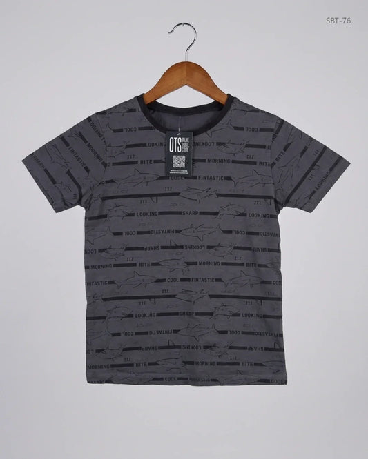 Premium Condition Boys Summer Tops | Preloved George | Gray Cotton | Thrift Shop for Boys Lahore Pakistan | OTS
