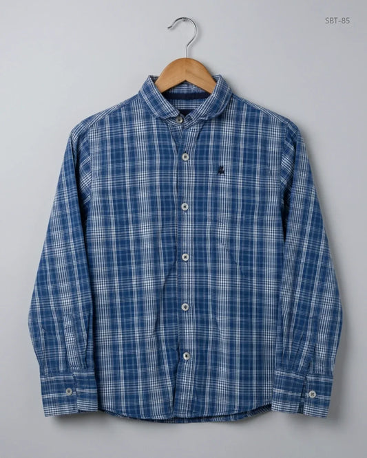 Secondhand Branded Boys Summer Tops by REBEL, Blue Cotton fabric, Premium condition, for Boys - Online Thrift Shop Lahore Pakistan