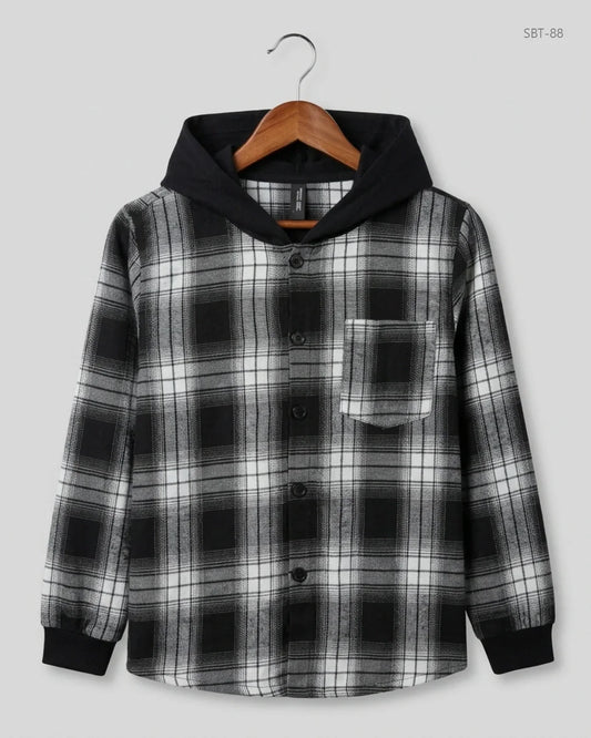 Secondhand Branded Boys Summer Tops by Shein, Black Polyester fabric, Premium condition, for Boys - Online Thrift Shop Islamabad Pakistan