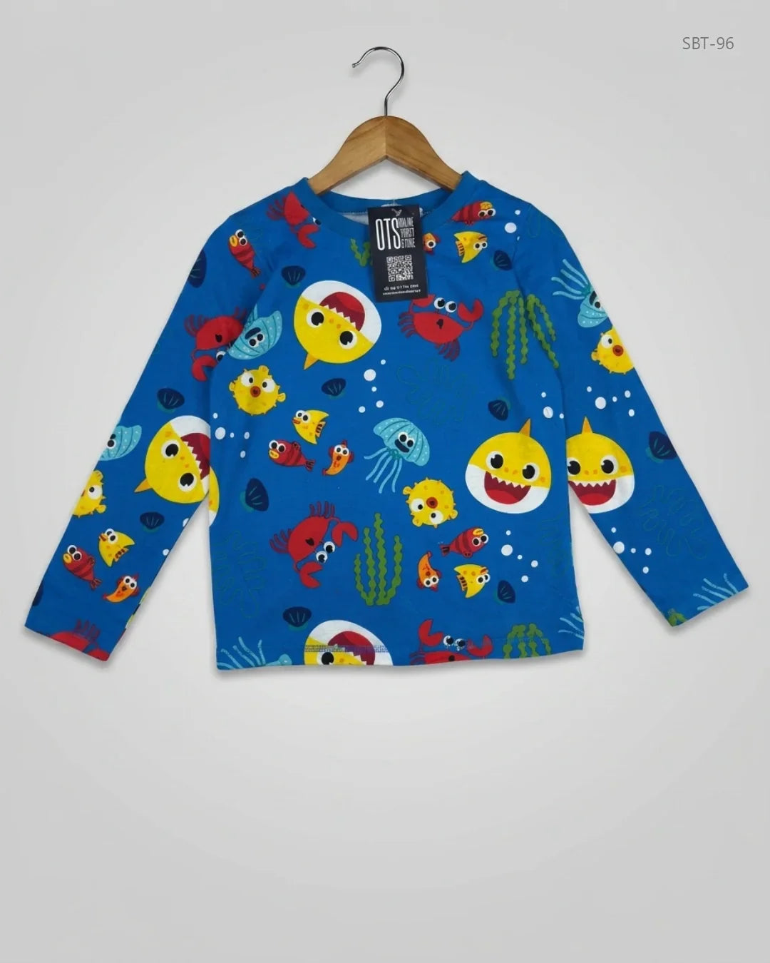 Shop Premium Boys Summer Tops by George | Preloved Branded Clothes | Blue Cotton | Boys | OTS Thrift Store Karachi Pakistan