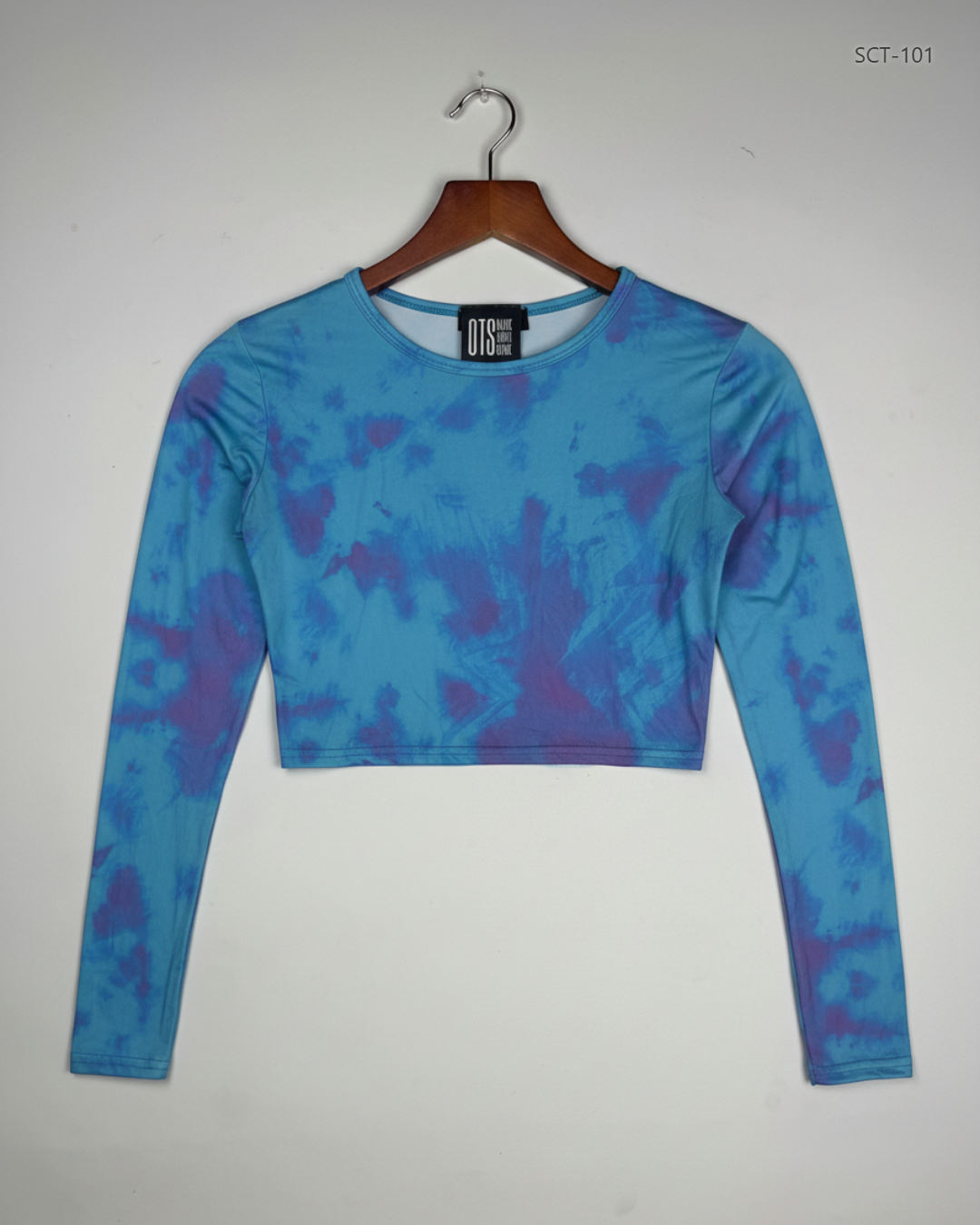 Premium Condition Summer Crop Tops | Preloved stylewise | Blue Polyester | Thrift Shop for Womens Karachi Pakistan | OTS