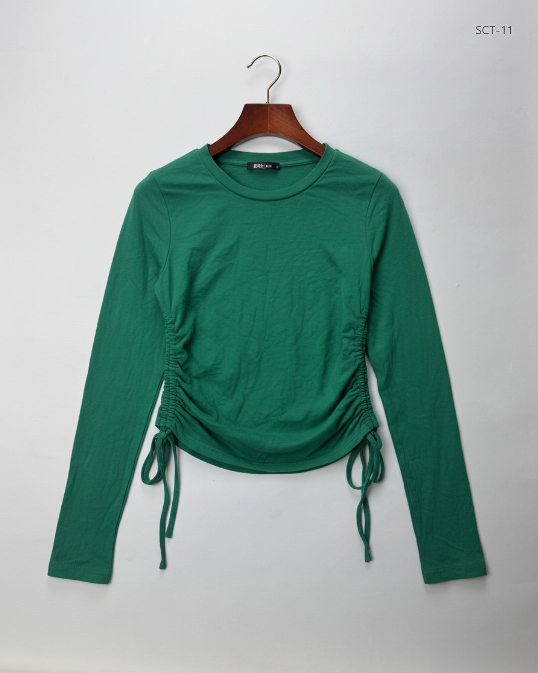 Shop Premium Summer Crop Tops by Shein | Preloved Branded Clothes | Green Cotton | Womens | OTS Thrift Store Peshawar Pakistan