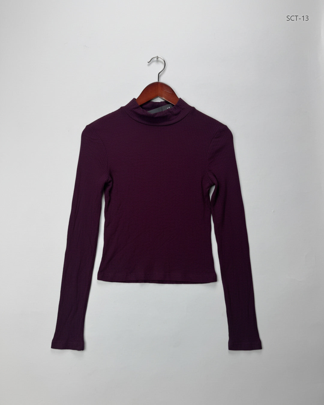 UK Imported secondhand Summer Crop Tops - Atmosphere brand, Maroon Cotton, Premium condition, for Womens - Online Thrift Store Lahore Pakistan