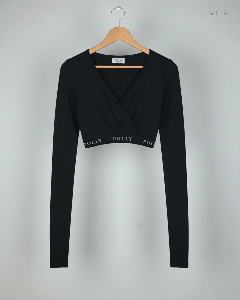 Shop Premium Summer Crop Tops by OH Polly | Preloved Branded Clothes | Black Cotton | Womens | OTS Thrift Store Karachi Pakistan