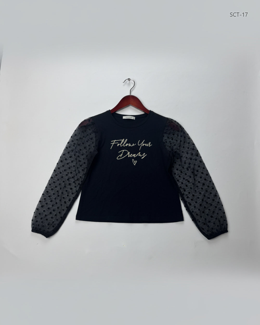 Preloved Premium Summer Crop Tops by George, Black Cotton for Womens - OTS Thrift Shop Islamabad Pakistan