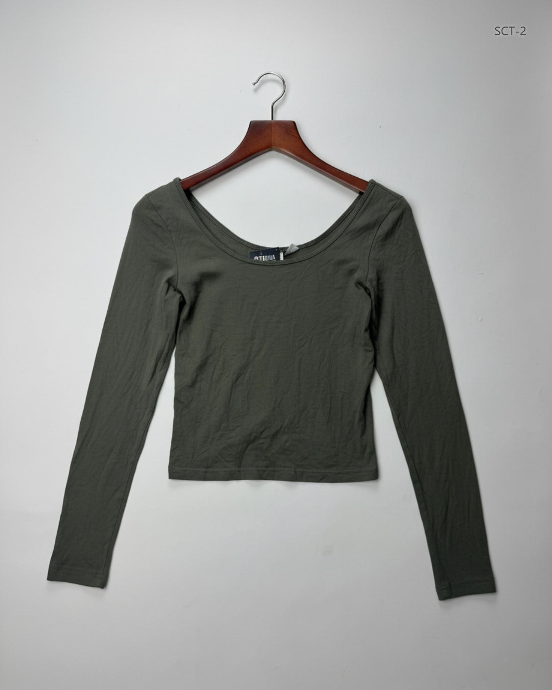 Premium Condition Summer Crop Tops | Preloved H&M | Green Cotton | Thrift Shop for Womens Karachi Pakistan | OTS