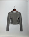 Summer Crop Tops | Bershka | Preloved Branded | Silver Polyester | Premium | OTS Thrift Store Islamabad Pakistan