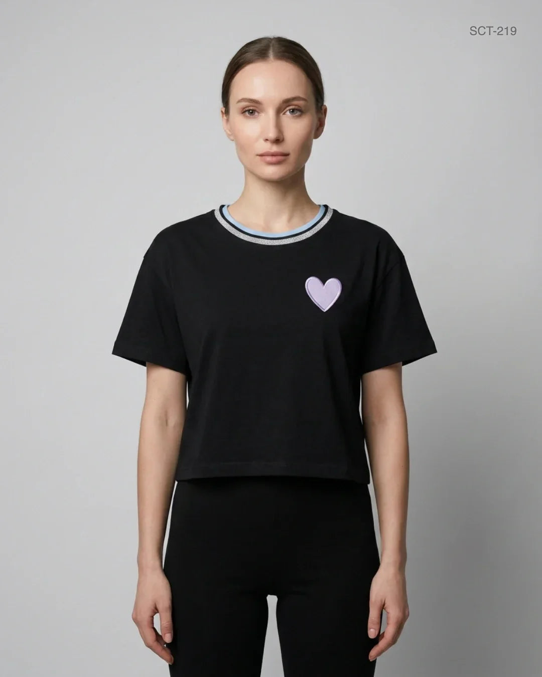 Premium Condition Summer Crop Tops | Preloved New Look | Black Cotton | Thrift Shop for Womens Lahore Pakistan | OTS