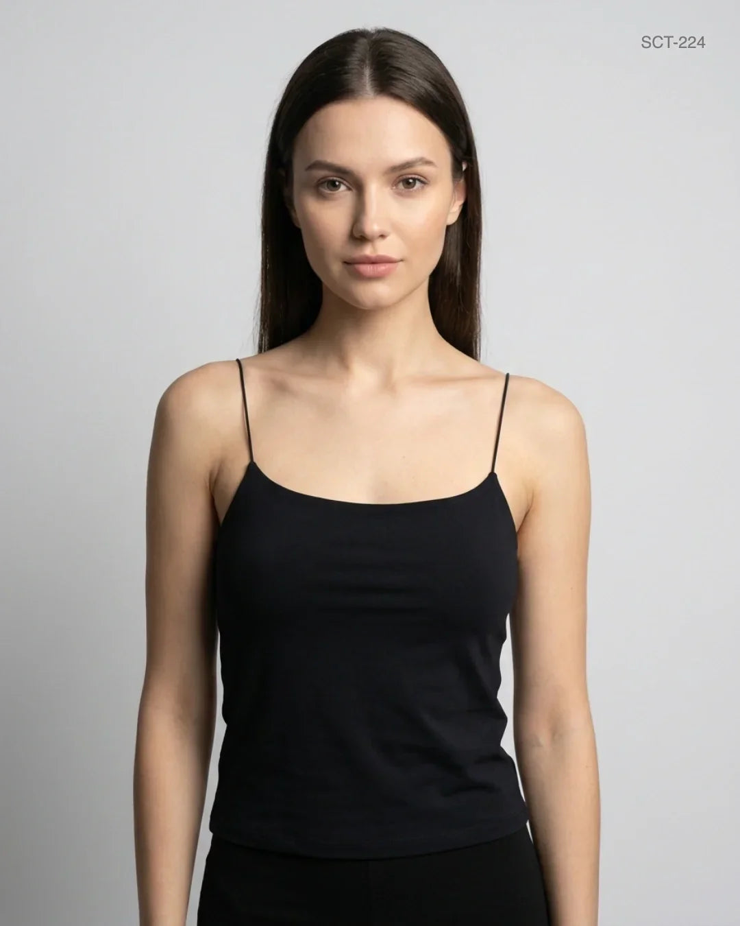 Shop Premium Summer Crop Tops by Primark | Preloved Branded Clothes | Black Cotton | Womens | OTS Thrift Store Karachi Pakistan