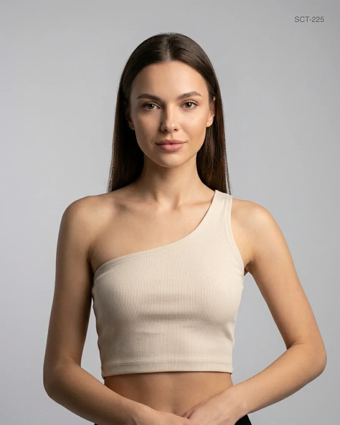 Summer Crop Tops | Shein | Preloved Branded | OffWhite Polyester | Premium | OTS Thrift Store Lahore Pakistan