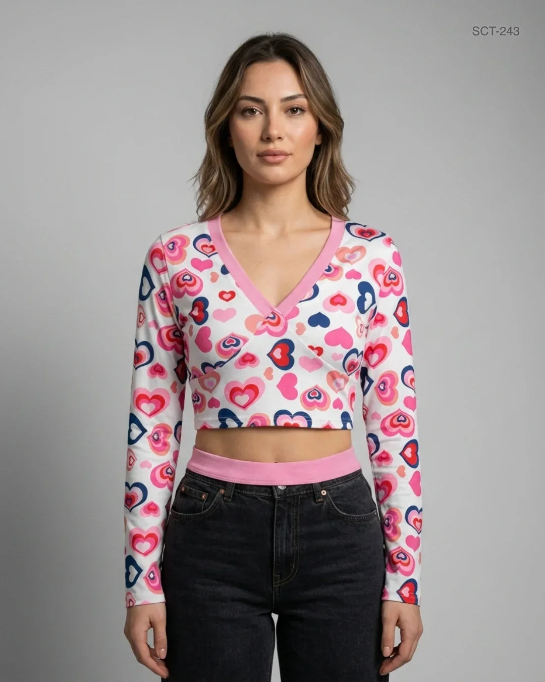 Secondhand Branded Summer Crop Tops by Shein, Multi Polyester fabric, Premium condition, for Womens - Online Thrift Shop Peshawar Pakistan