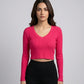Premium Condition Summer Crop Tops | Preloved Shein | Red Cotton | Thrift Shop for Womens Karachi Pakistan | OTS