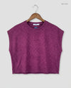 UK Imported secondhand Summer Crop Tops - Vera & lucy brand, Maroon Cotton, Premium condition, for Womens - Online Thrift Store Peshawar Pakistan