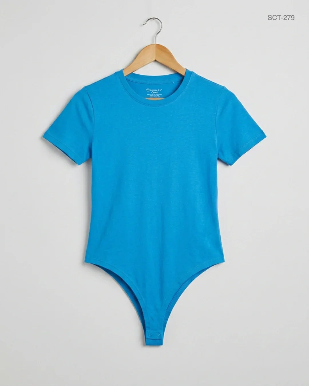 UK Imported secondhand Summer Crop Tops - Primark brand, SkyBlue Cotton, Premium condition, for Womens - Online Thrift Store Peshawar Pakistan